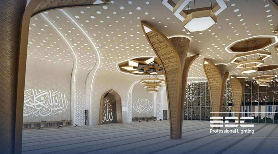 نورپردازی شبستان